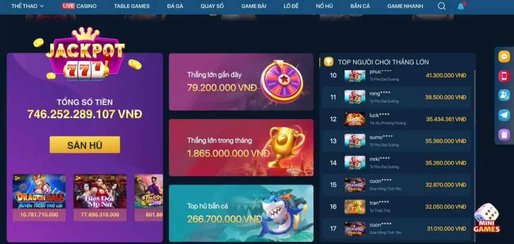 Thưởng nạp lại hấp dẫn 888now